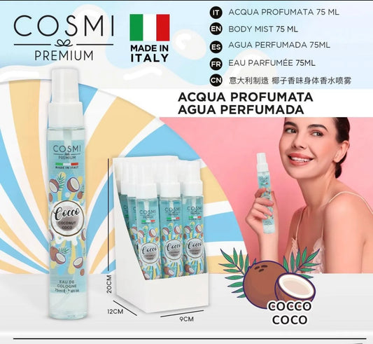 Cosmi - Acqua Profumata Cocco 75 ml
