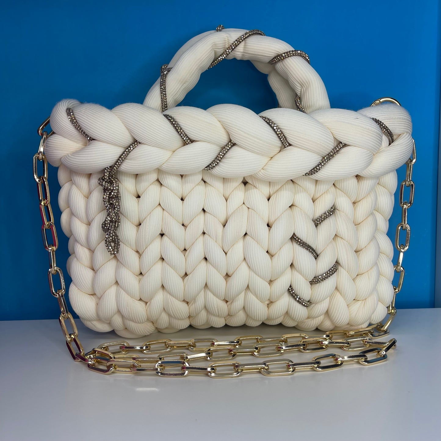 Borsetta Marshmallow Realizzata a Mano