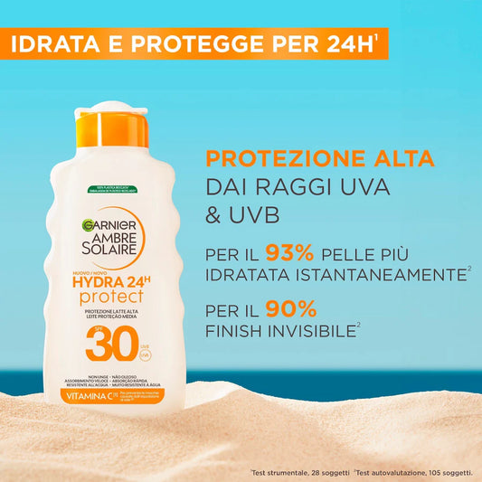 Garnier Ambre Solaire Hydra 24H Protect Latte SPF30 175 ml