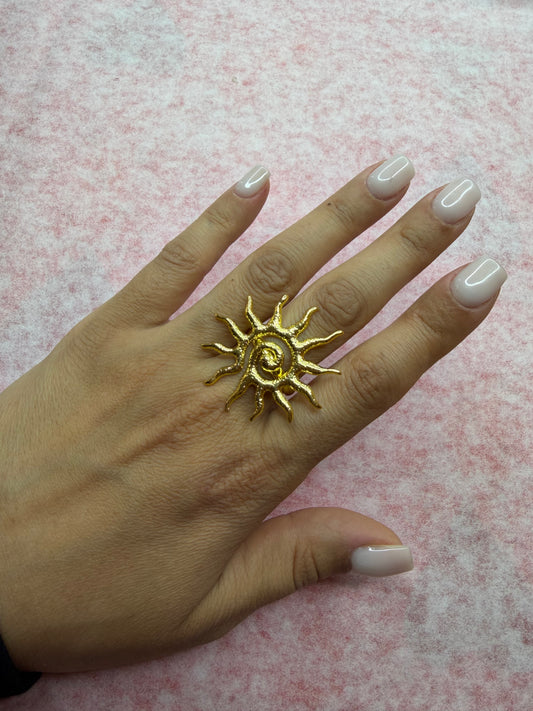 Anello Sole Gold