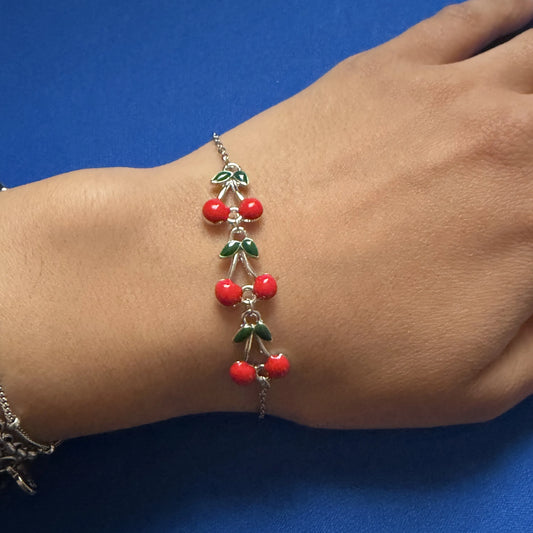 Bracciale Ciliegia - varie colorazioni