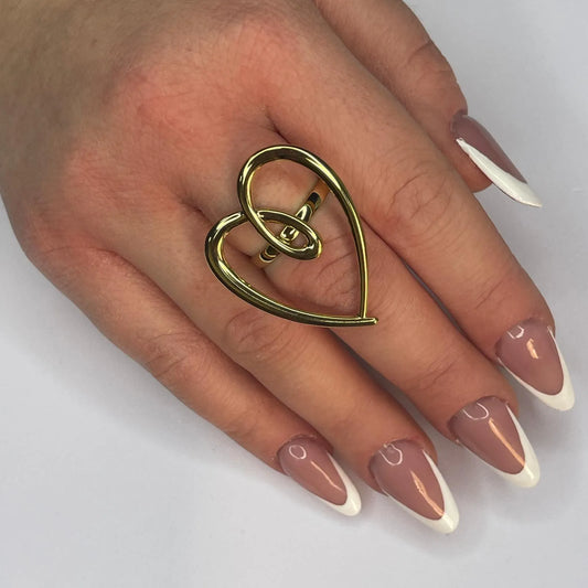 Anello Open Heart Crazy Big