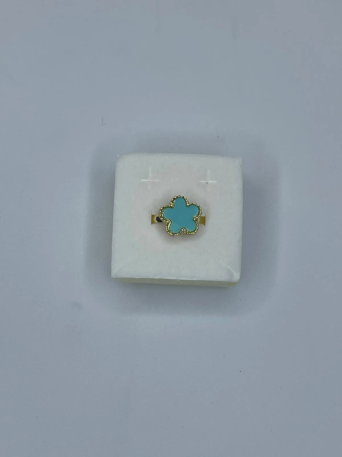 Anello mod Van Cleef Base Oro - Vari Colori