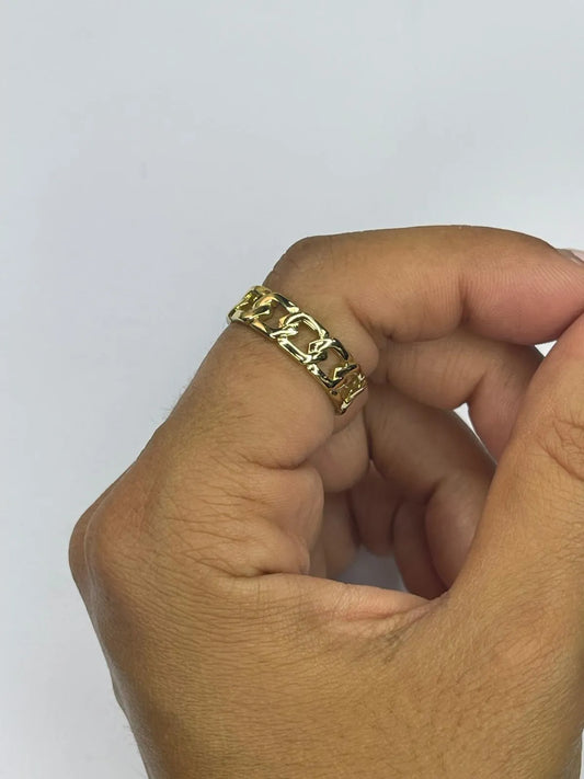 Anello Catena Oro