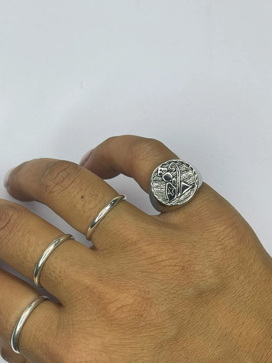 Anello San Gennaro Silver