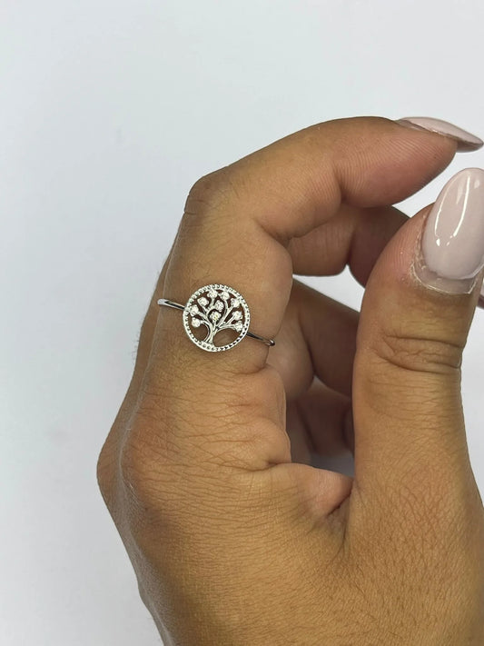 Anello Albero Genealogico Silver