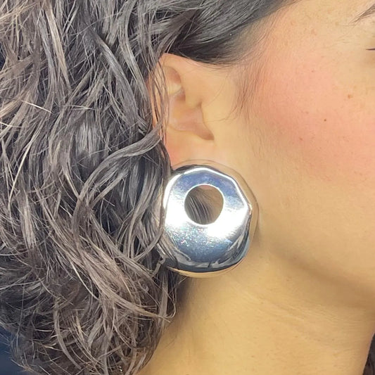 Orecchino Ruota Piena - Vari Colori