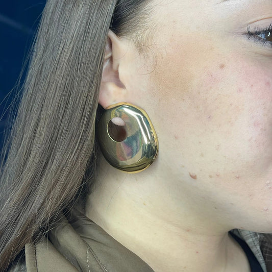 Orecchino Ruota Piena - Vari Colori