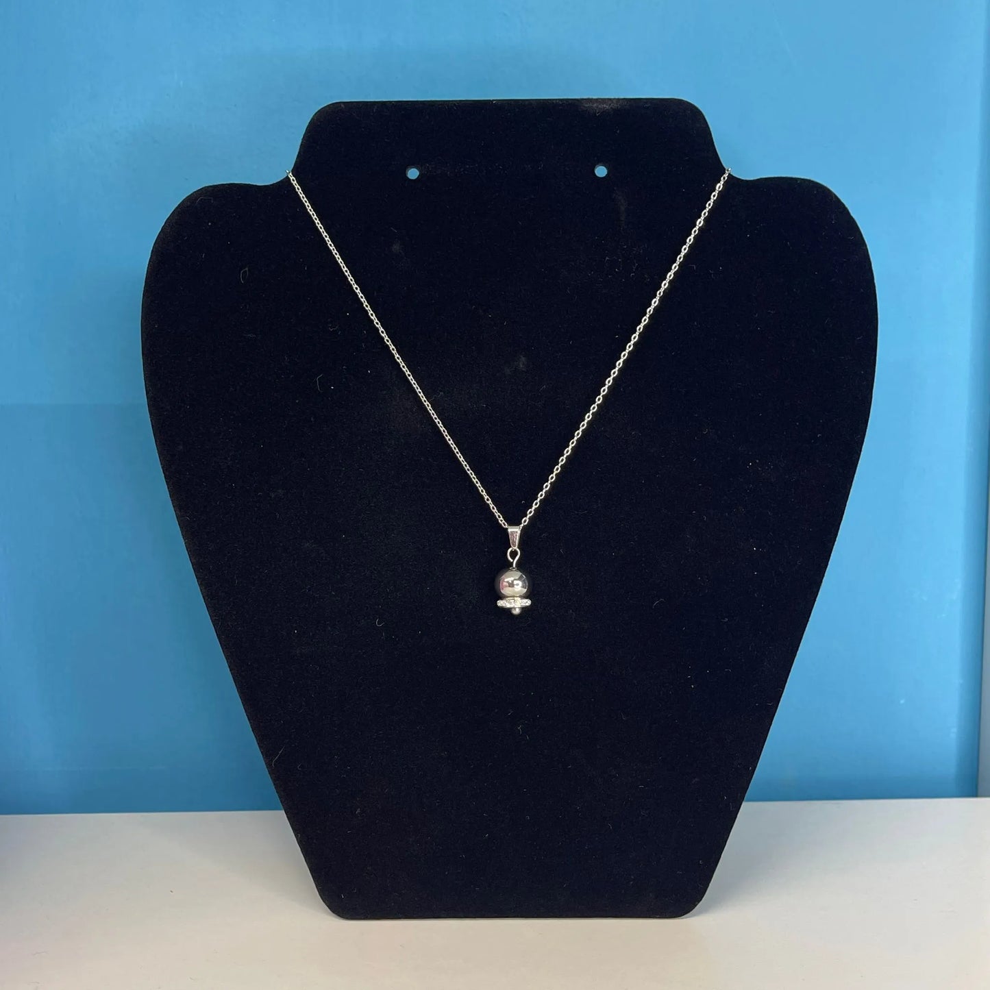 Collana Campanellina Con Zirconi - Vari Colori