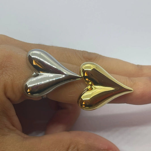 Anello Cuore Pieno Big