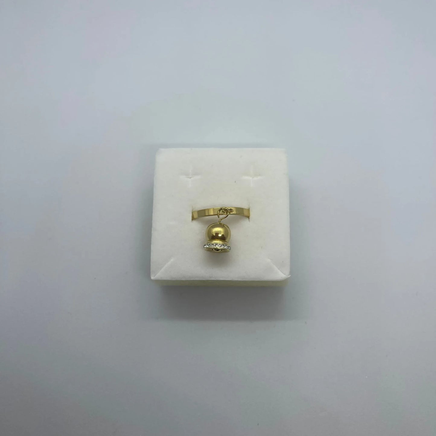 Anello Campanellina Con Zirconi