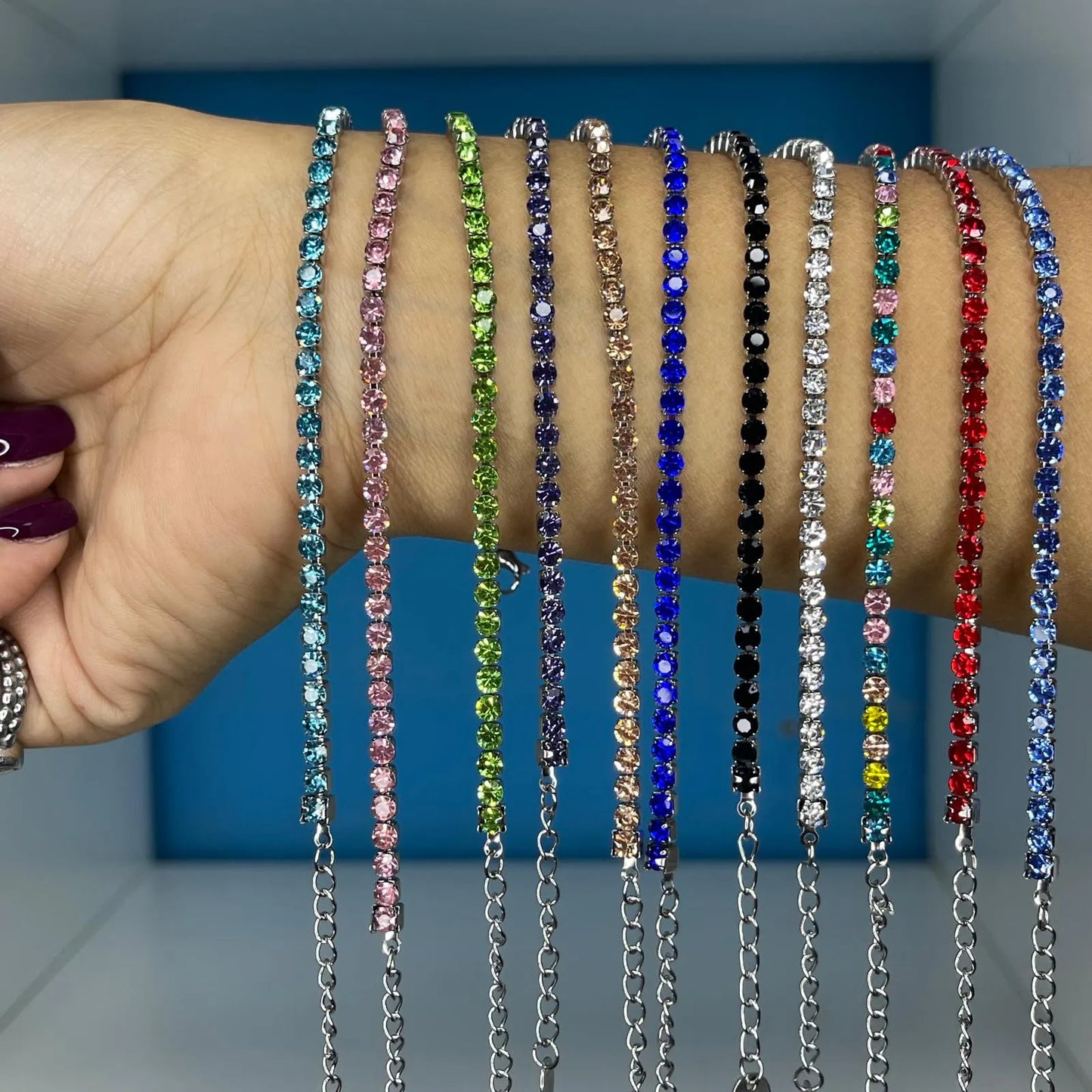 Bracciale Tennis - Vari Colori