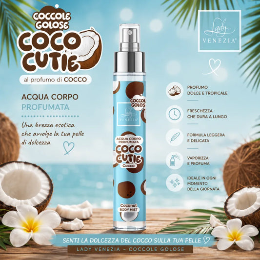 Lady Venezia Acqua Corpo Profumata “Coco Cutie” 100 ml