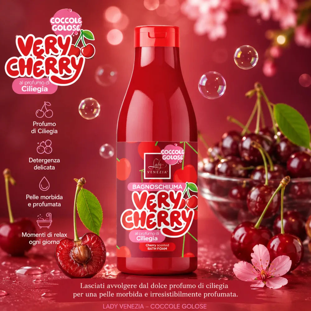 Lady Venezia Bagnoschiuma “Very Cherry” 500 ml