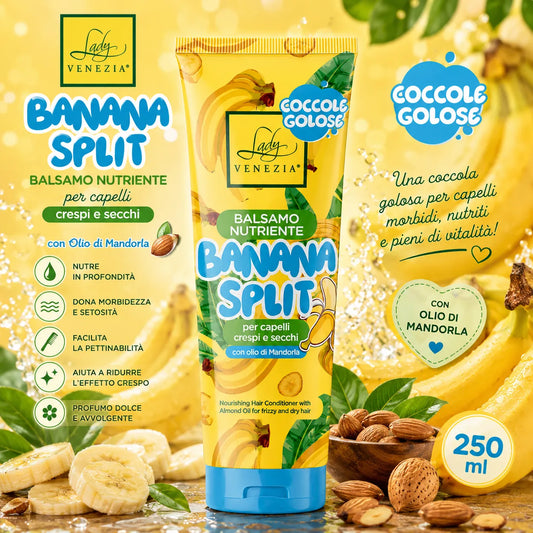 Lady Venezia Coccole Golose Balsamo Nutriente Banana Split 250 ml