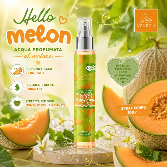 Lady Venezia Acqua Corpo Profumata “Hello Melon” – Melone 100 ml