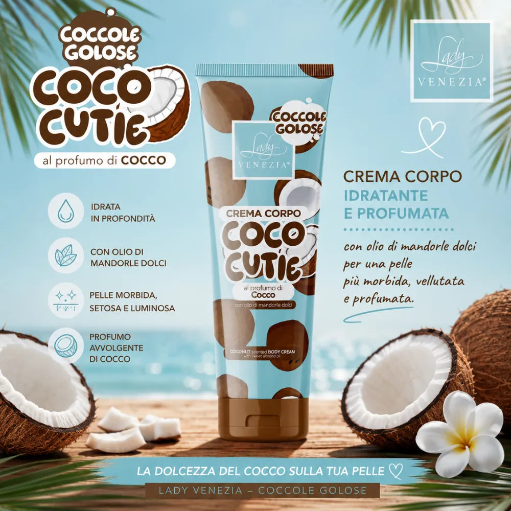 Lady Venezia Crema Corpo “Coco Cutie” 200 ml