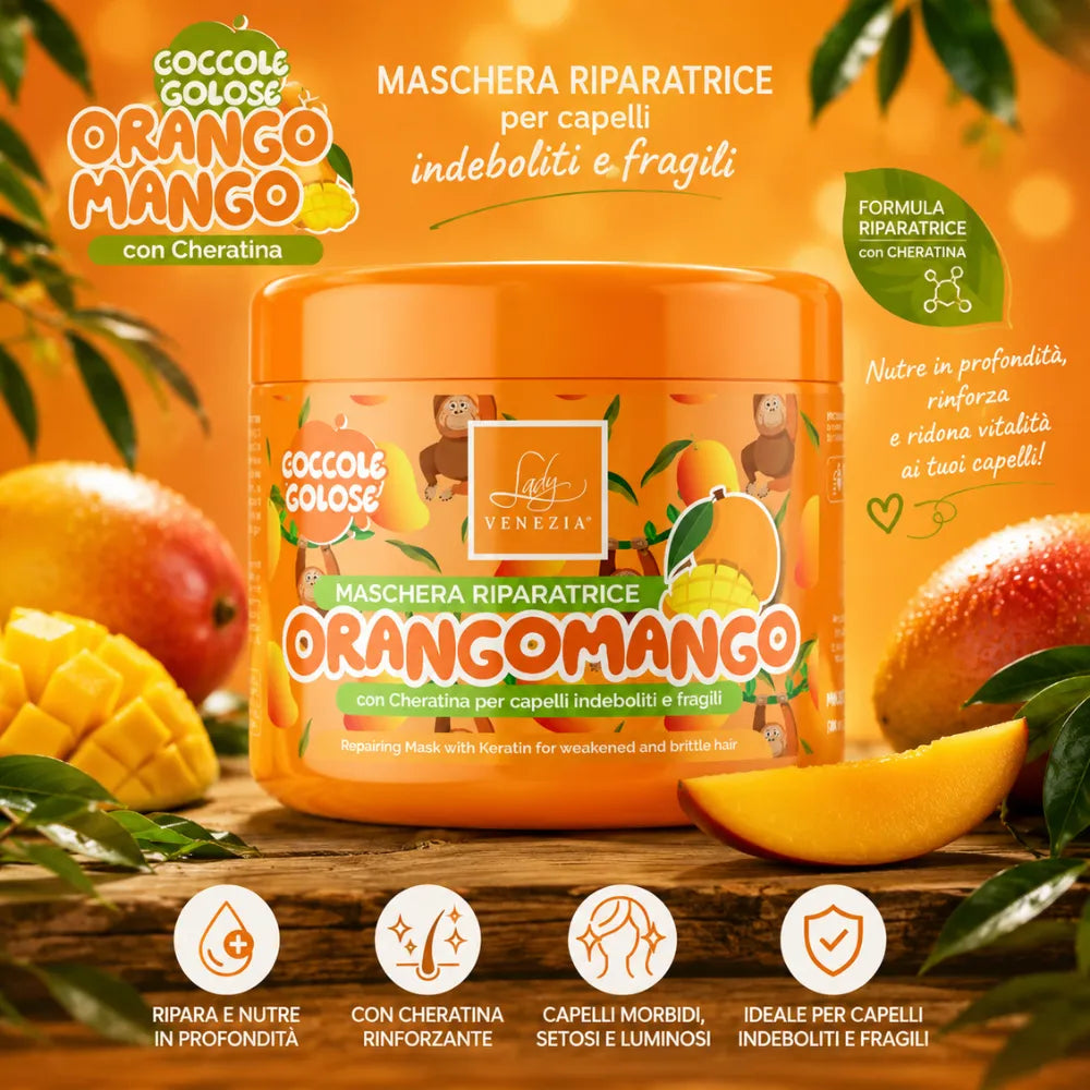 Lady Venezia Maschera Riparatrice “Orango Mango” 500 ml