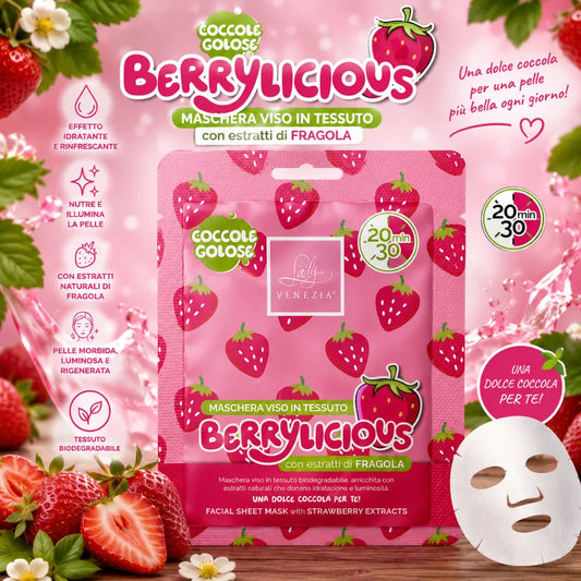 Lady Venezia Maschera Viso “Berrylicious”