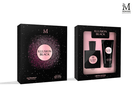 Montage - Confezione Illusion Black