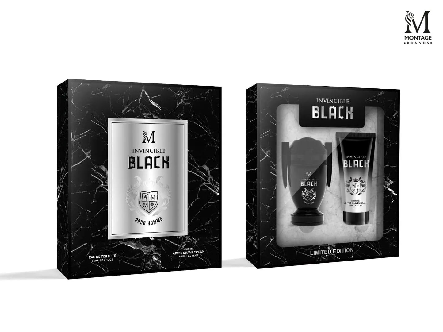 Montage - Confezione Invincible Black For Men