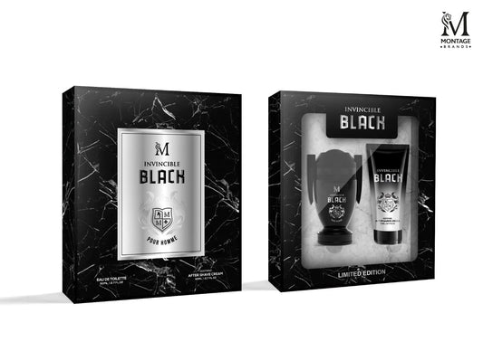 Montage - Confezione Invincible Black For Men