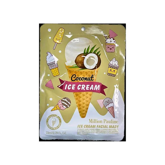Maschera Viso in Tessuto Ice Cream Coconut