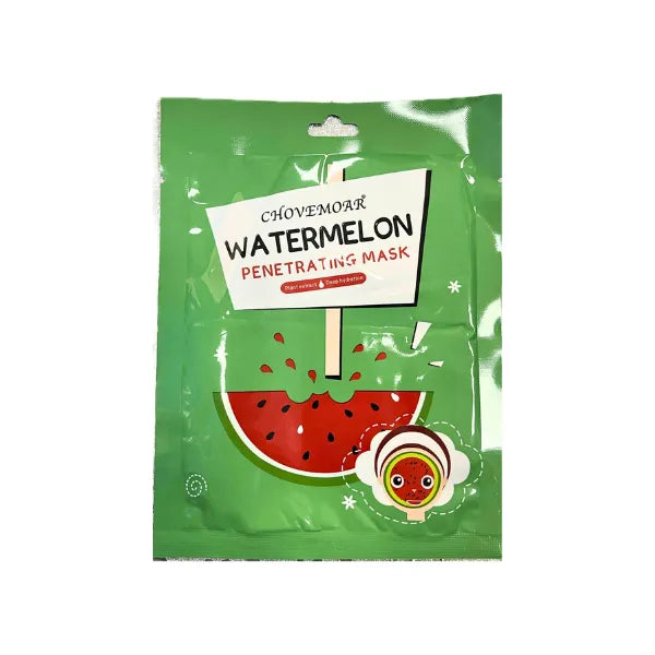 Maschera Viso in Tessuto Melone