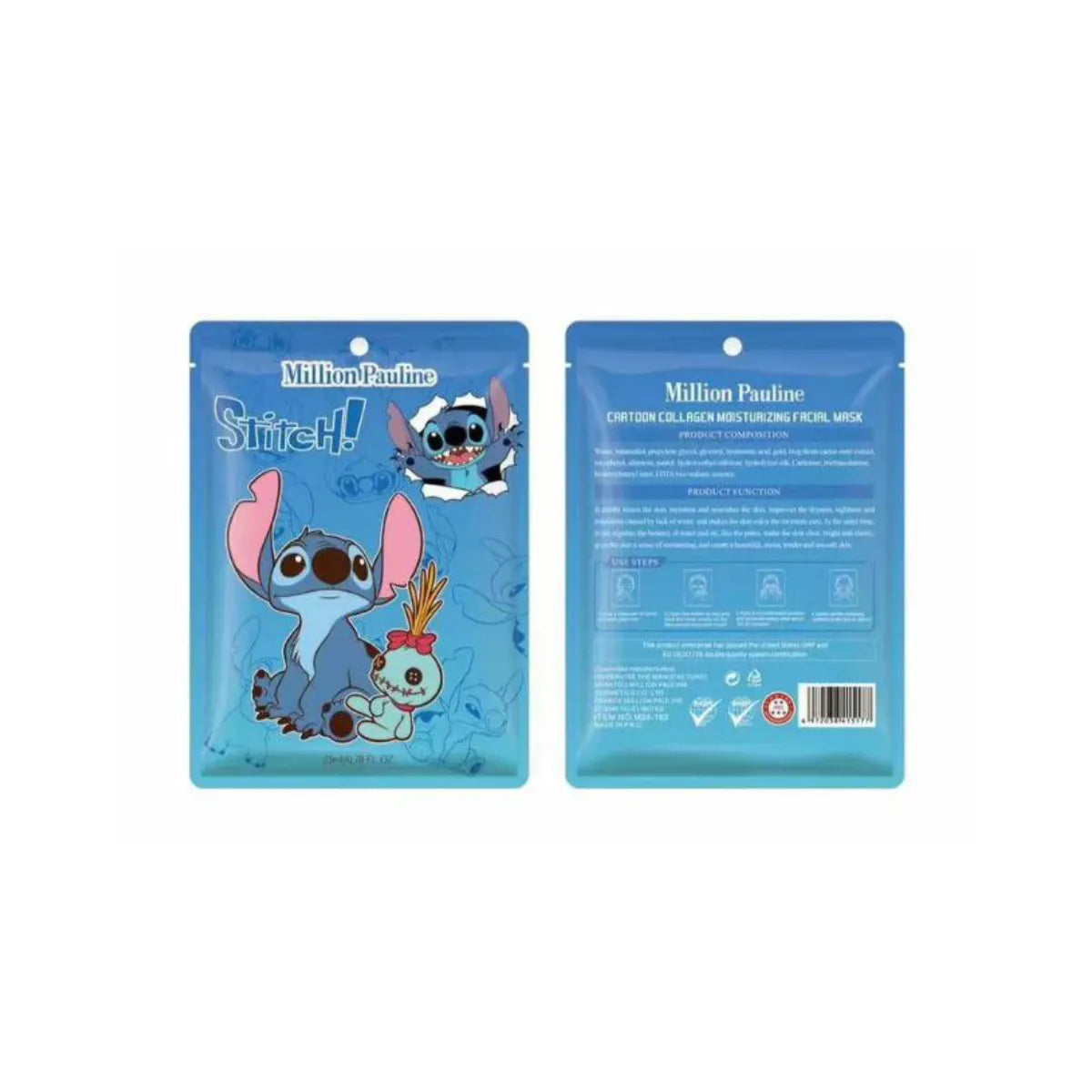 Maschera Viso in Tessuto Stitch