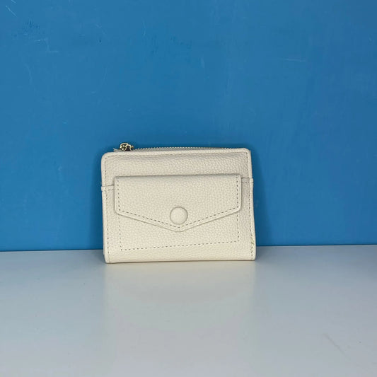 portafoglio donna piccolo di colore beige
