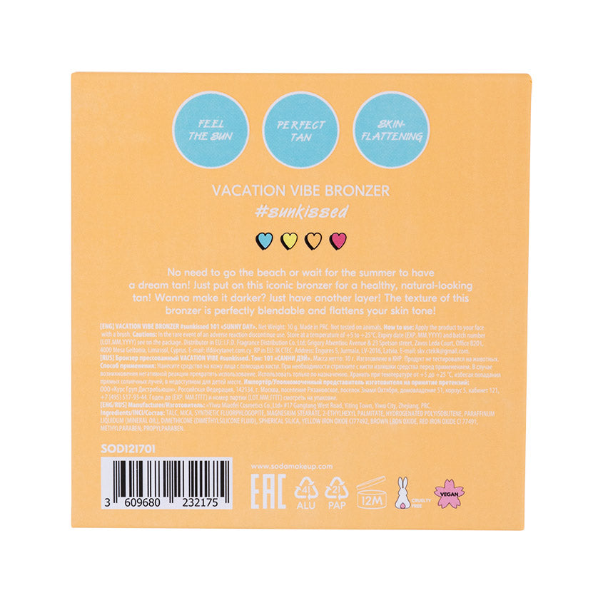 SODA - Vacation Vibe Bronzer