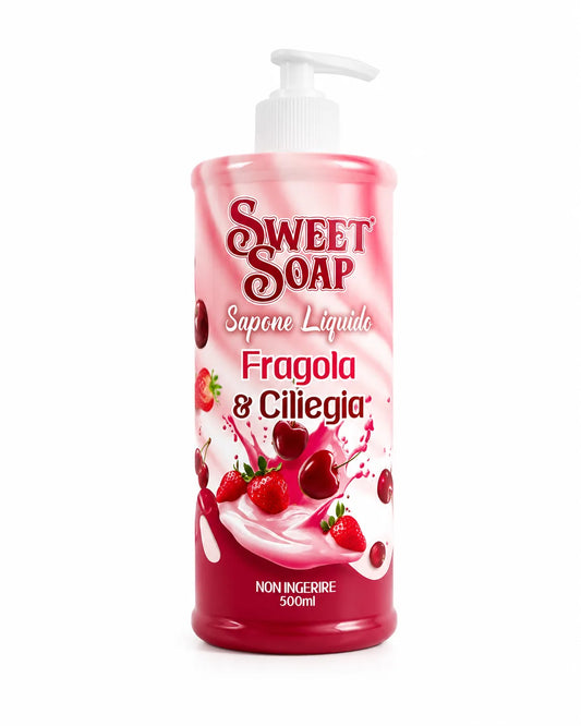 Sapone Mani Liquido Fragola & Ciliegia 500 ml