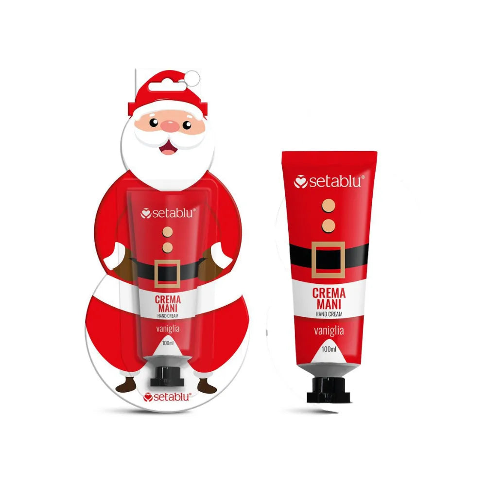Seta Blu - Crema Mani Vaniglia 100 ml Babbo Natale