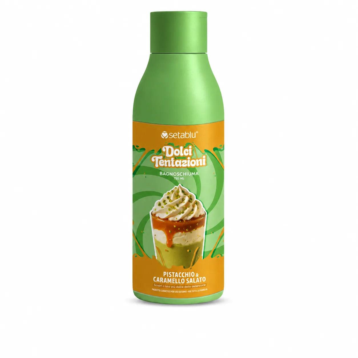 Setablu Bagnoschiuma Dolci Tentazioni Pistacchio & Caramello Salato 750 ml