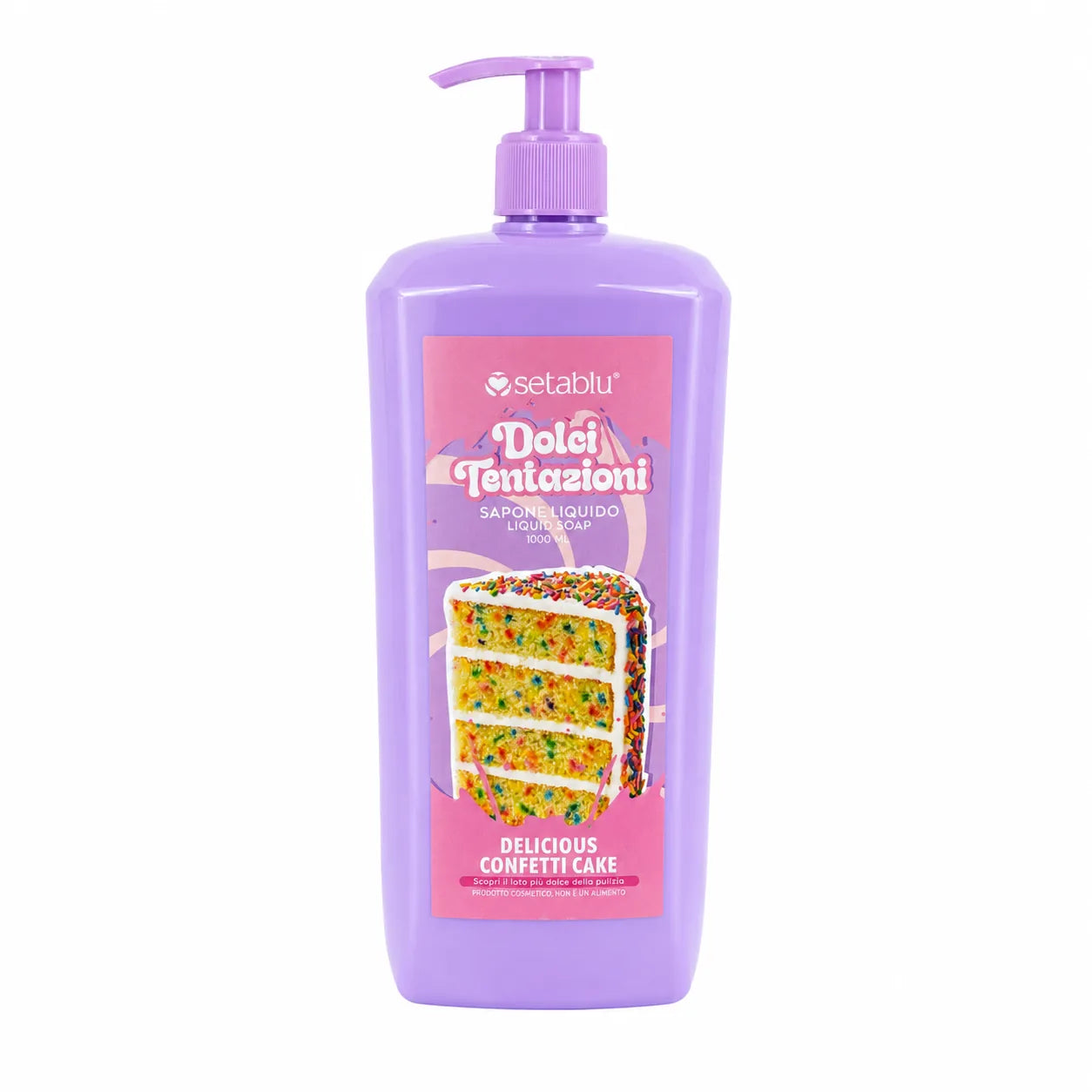 Setablu Sapone Liquido Delicious Confetti Cake 1L