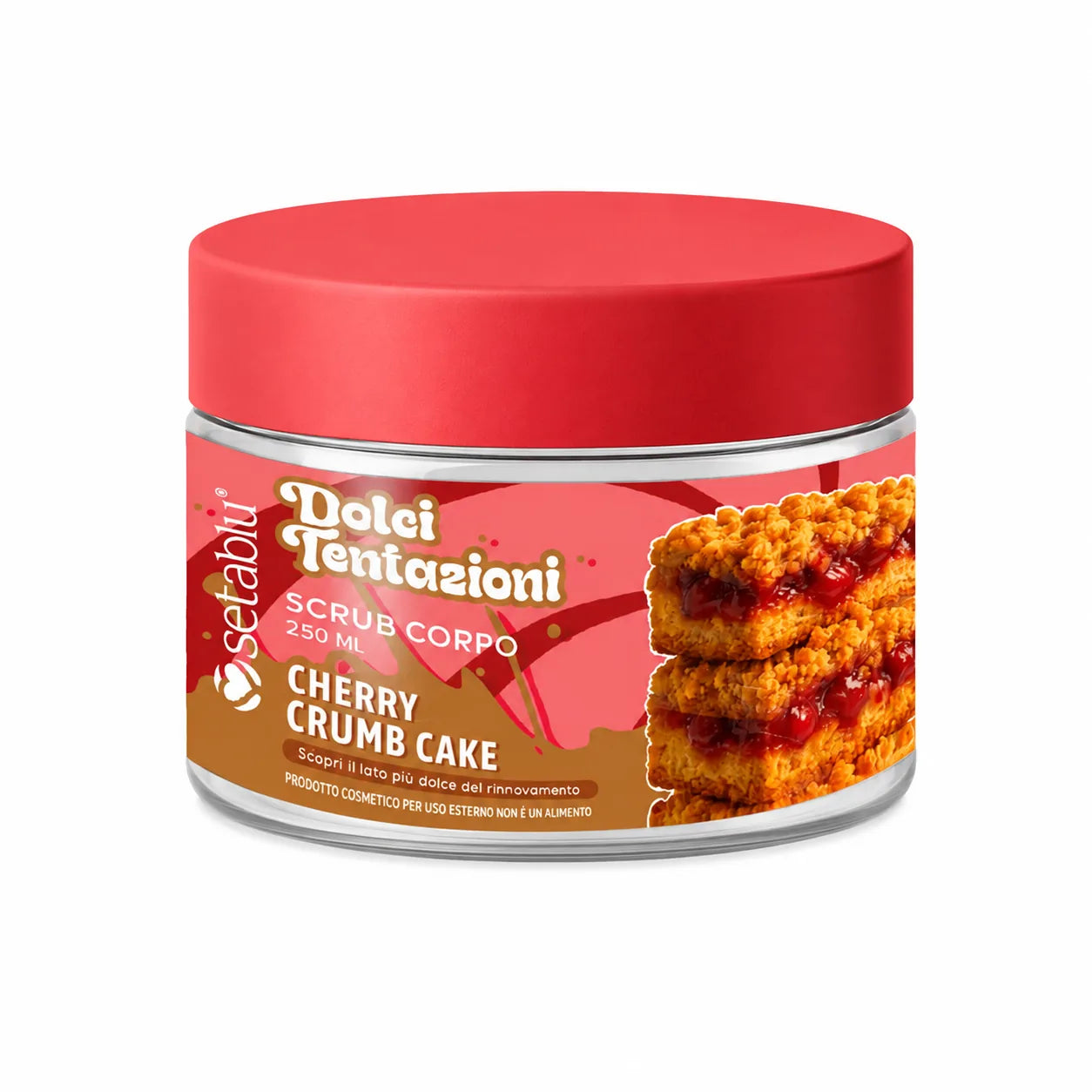 Setablu Scrub Corpo Cherry Crumb Cake 250 ml