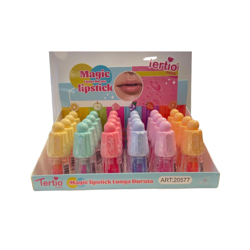 Lipstick a lunga durata della tertio fruttato di vari gusti