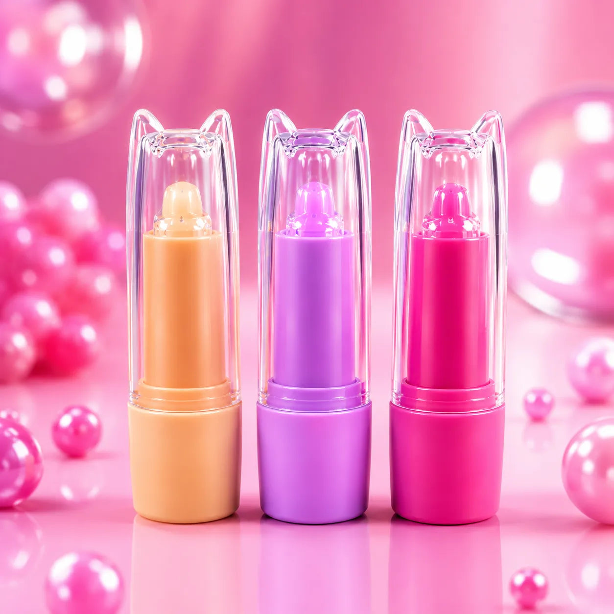 Tertio Paris Lip Balm Color Change – Burrocacao Labbra Idratante Effetto Glossy