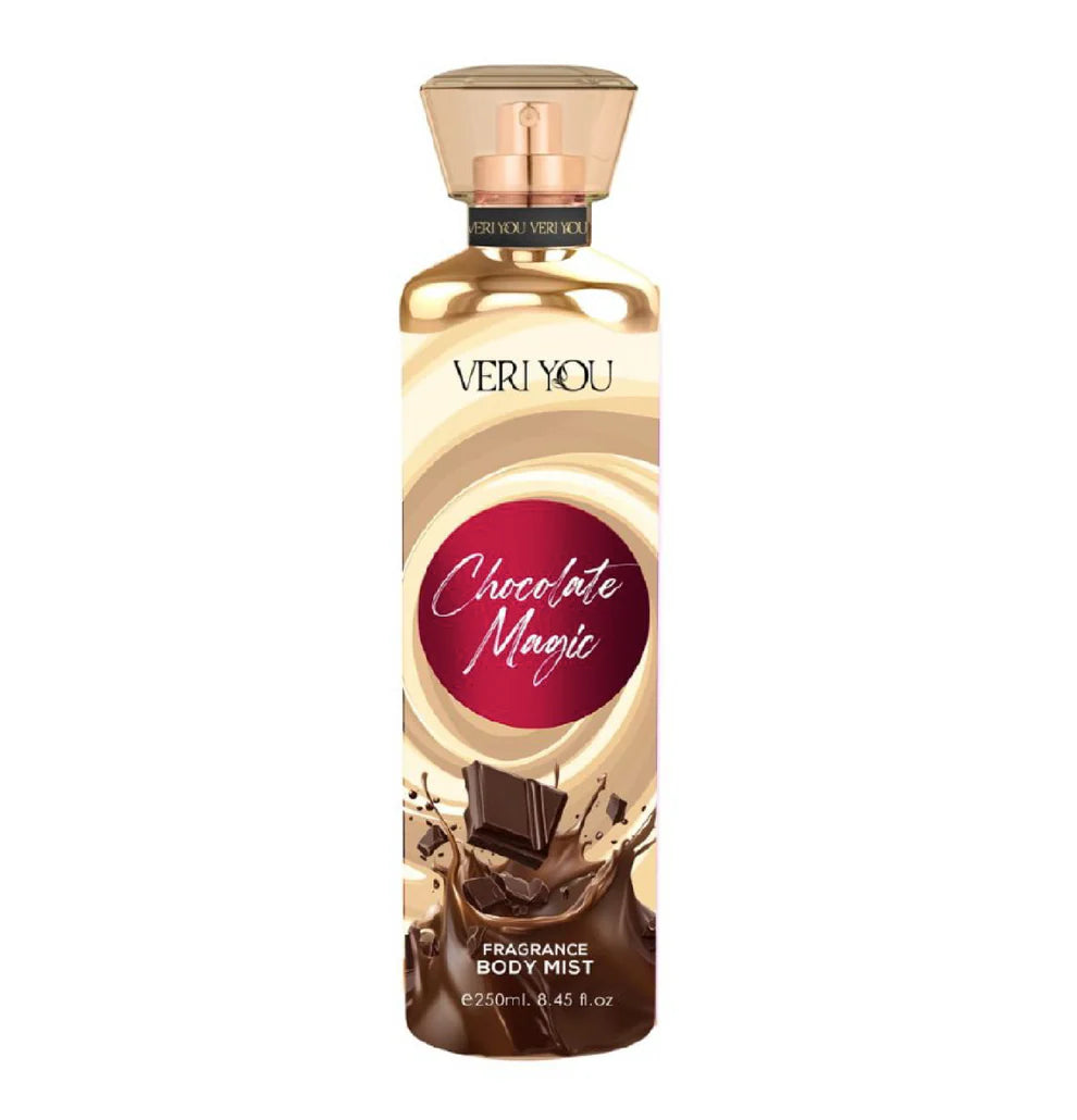 Chocolate Magic Body Mist Spray - Acqua Profumata Dolce al Cioccolato 250ml