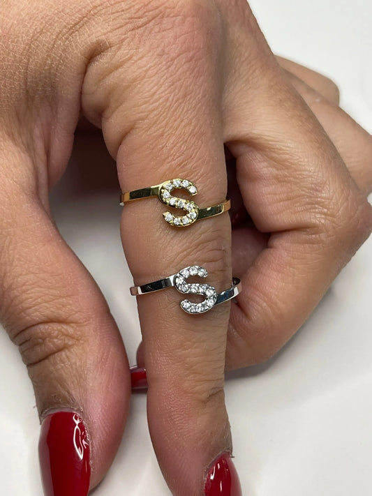Anello Lettera S