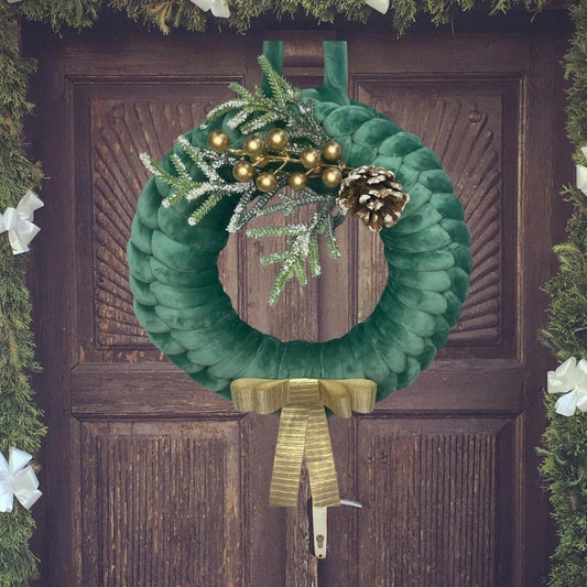 Ghirlanda Verde - Realizzata a Mano