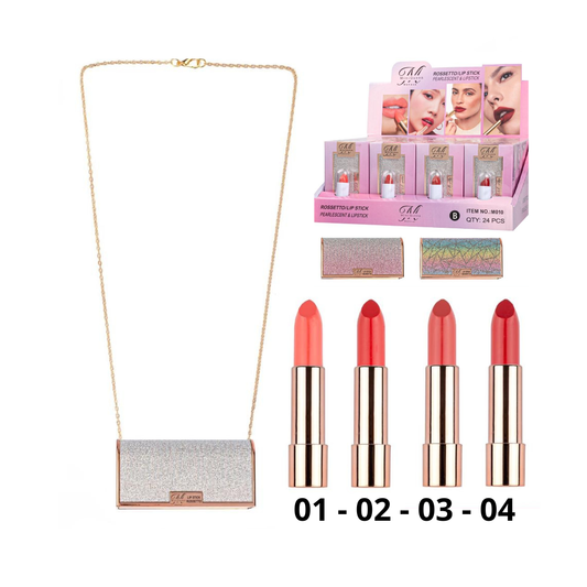 Rossetto Matte con Borsetta e Specchietto