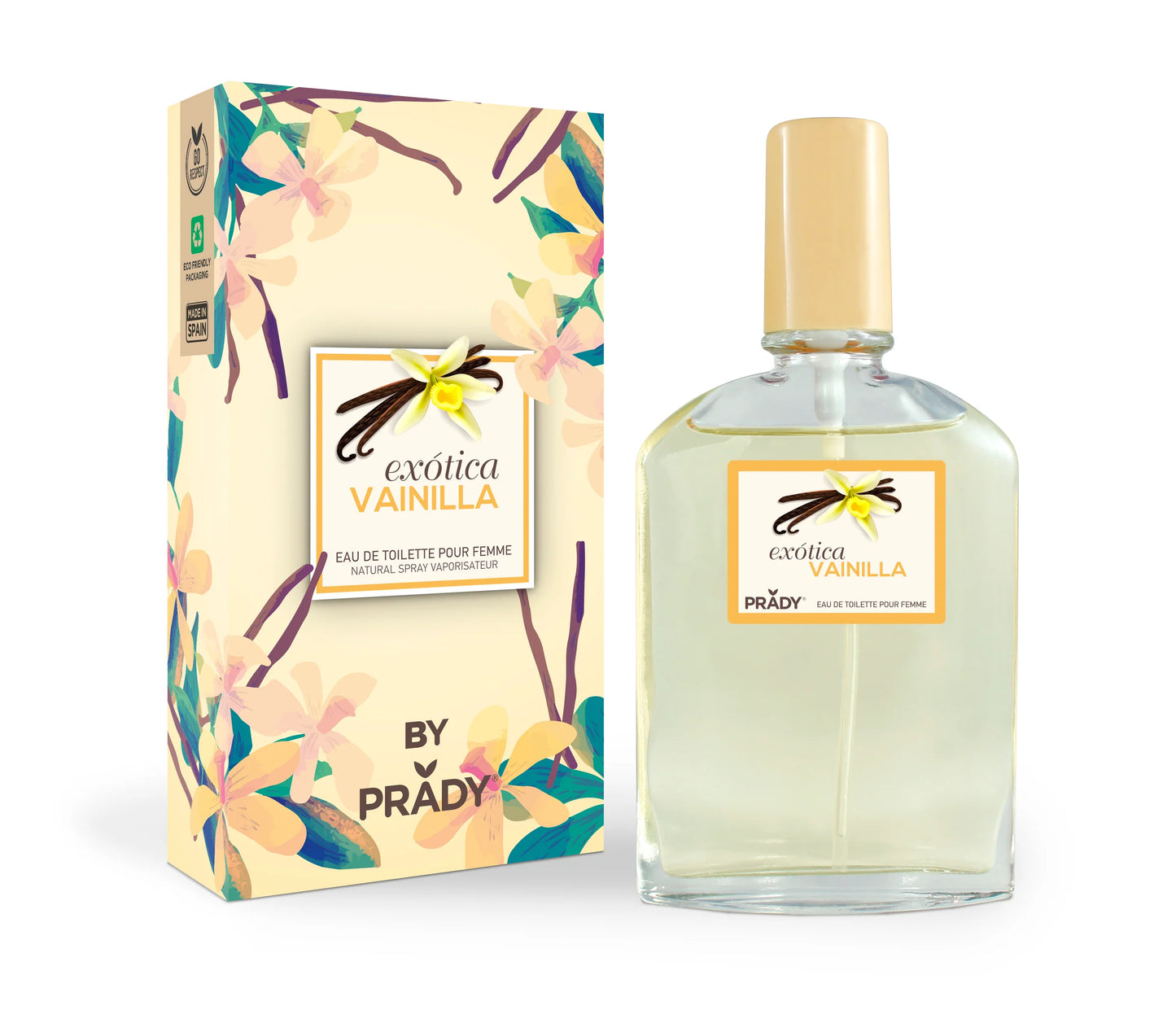 Prady - Exotica Vainilla - Vaniglia esotica - Donna 90 ml Edt