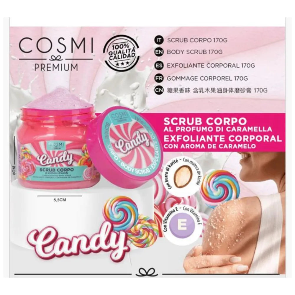 Cosmi Milano - Scrub Corpo Esfoliante Candy 170gr