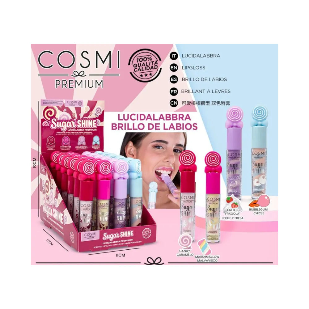 Cosmi Milano - Lucidalabbra Sugar Shine - Vari Gusti