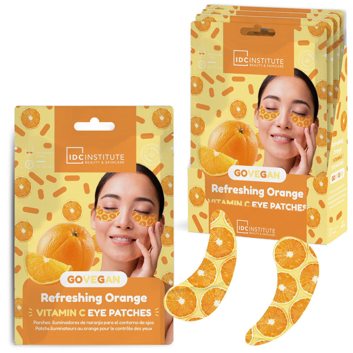 IDC Institute - Patch per gli occhi all'arancia con vitamina C