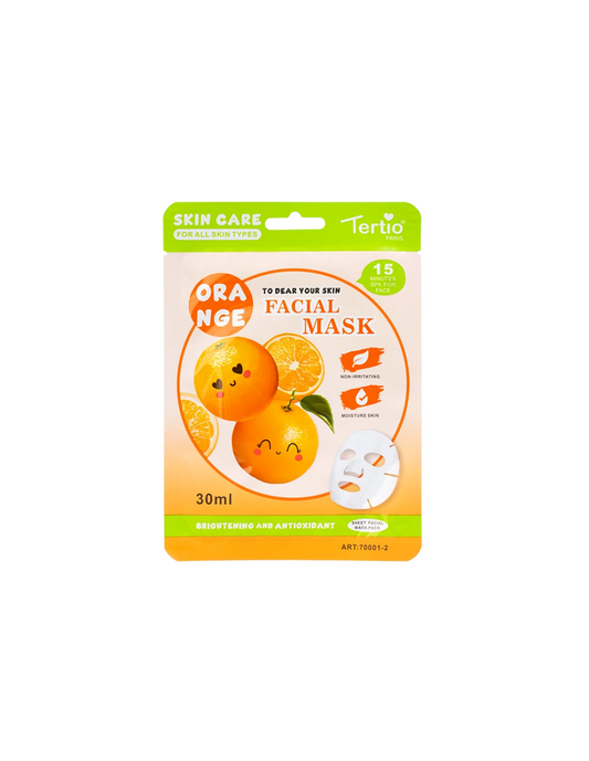 Maschera Viso all’Arancia