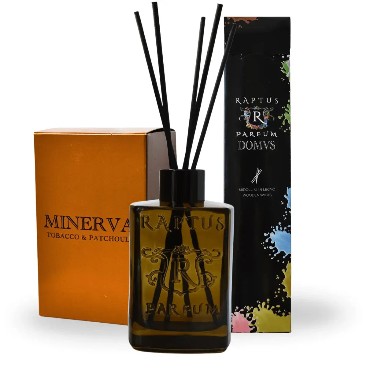 Raptus - Profumatore Ambiente Minerva Tobacco & Patchouli 300 ml
