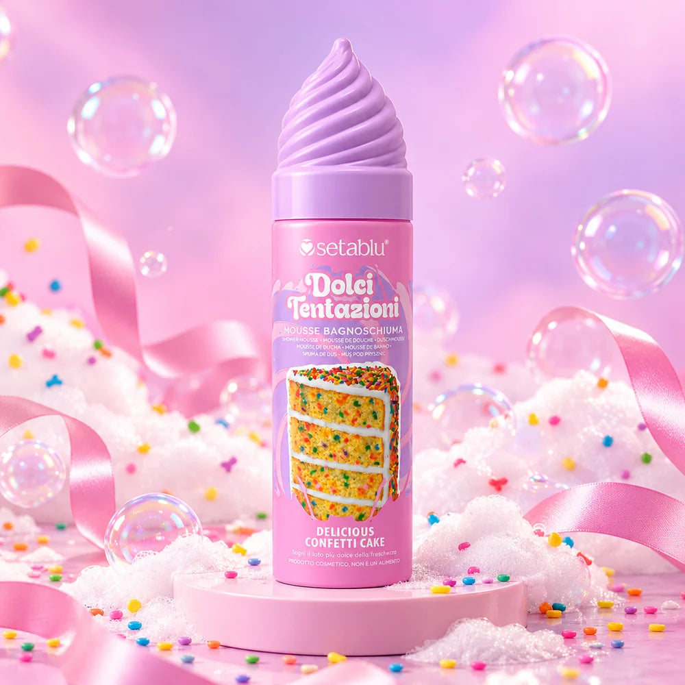 Setablu Dolci Tentazioni Mousse Bagnoschiuma Delicious Confetti Cake 200 ml