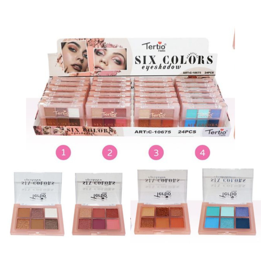 Tertio - Palette Ombretti Six Colors